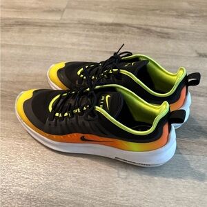 Nike Air Max Black and Yellow Sneakers